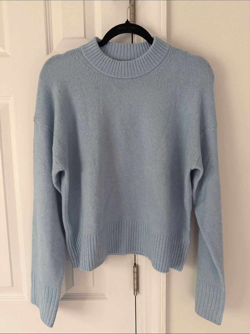 NWT J Crew Light Blue Crewneck Women's Sweater